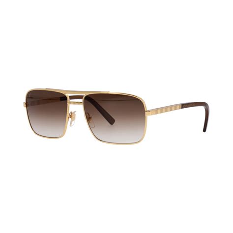 louis vuitton brown gold z0259u attitude sunglasses|LOUIS VUITTON Attitude Sunglasses Z0259U Gold.